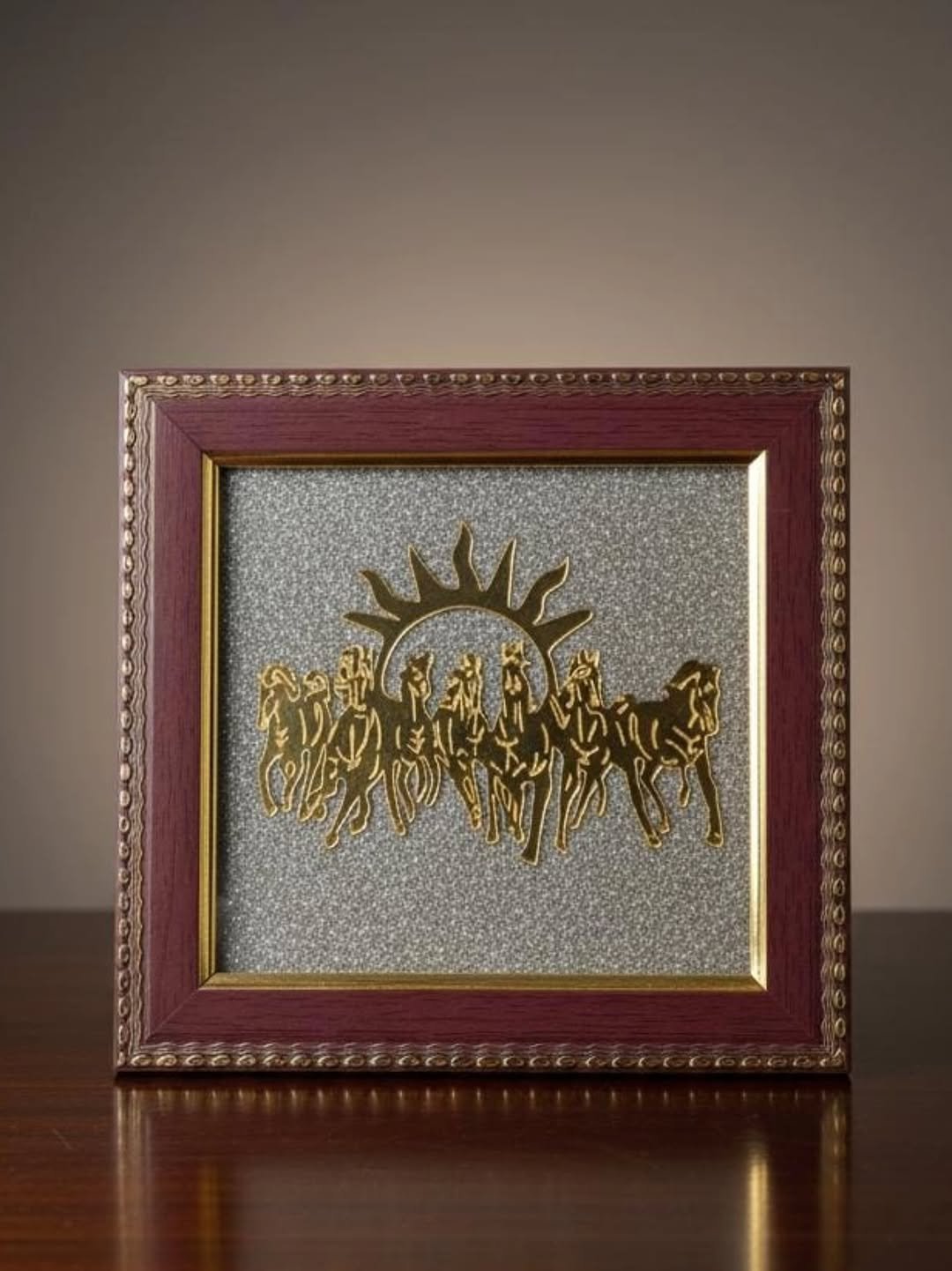 7 Horse Pyrite  Phota Frame